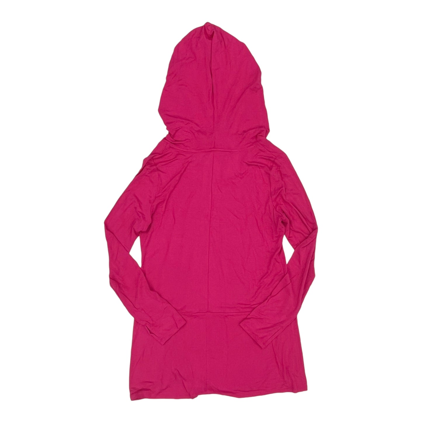 Athletic Top Ls Hoodie By Gaiam In Pink, Size:L