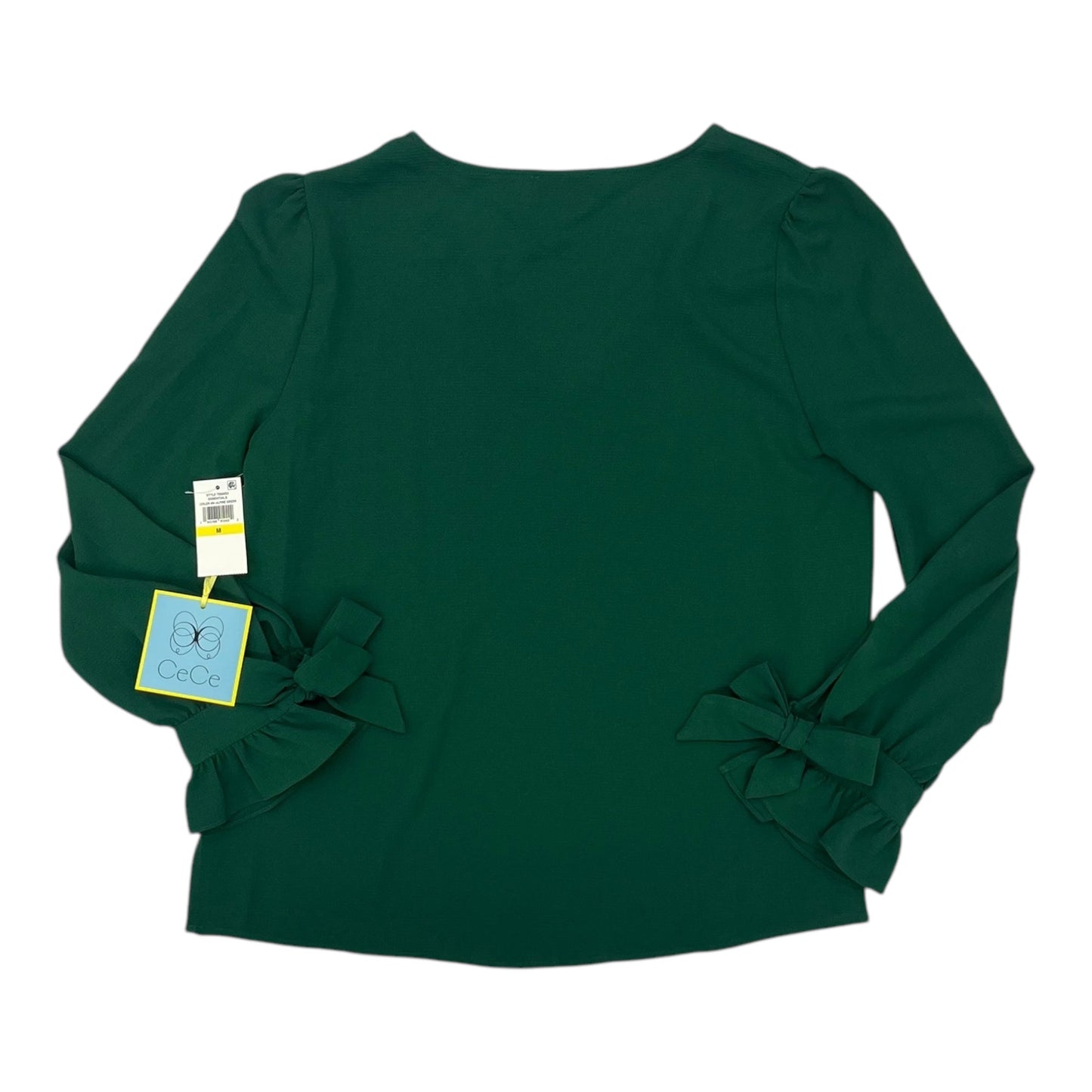 Top Ls By Cece In Green, Size:M