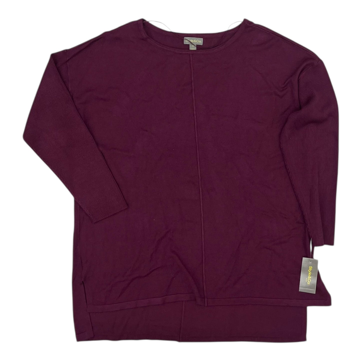 Top Ls By Style And Company In Purple, Size:1X