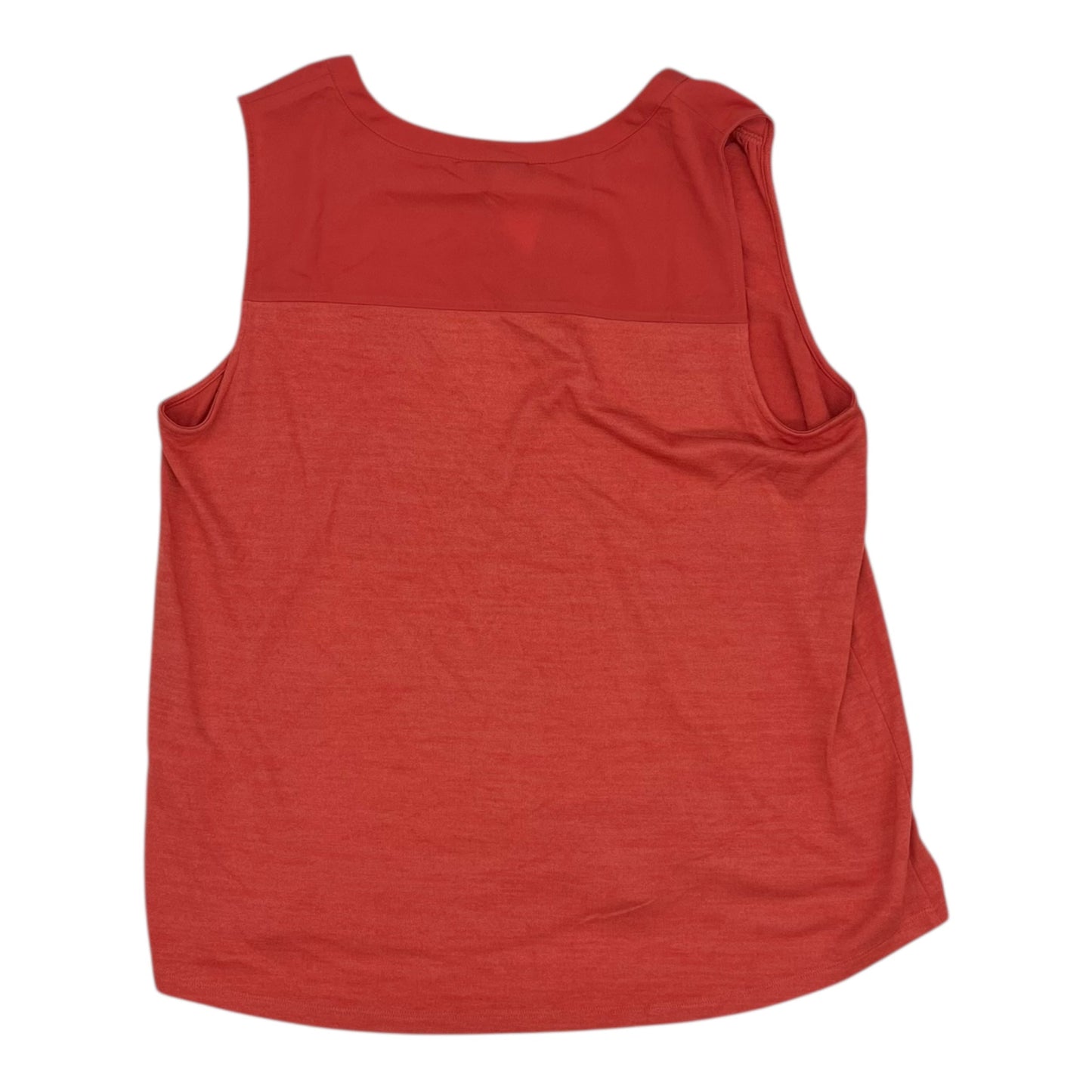 Top Sleeveless By 41 Hawthorn In Coral, Size:Xxl