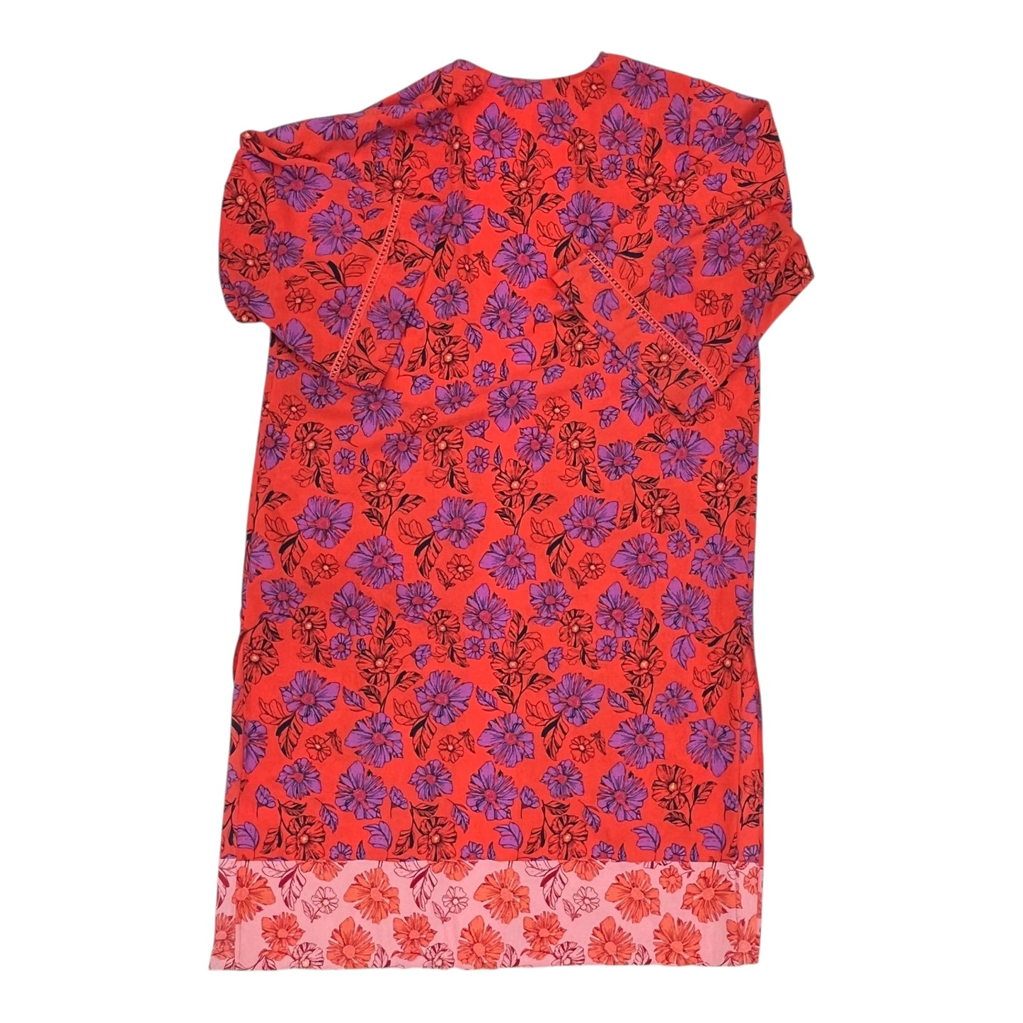 Kimono By Jessica Simpson In Purple & Red, Size:Xl