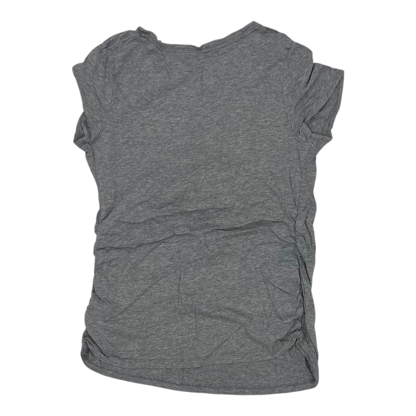 Mat Top Ss By Isabel Maternity In Grey, Size:M