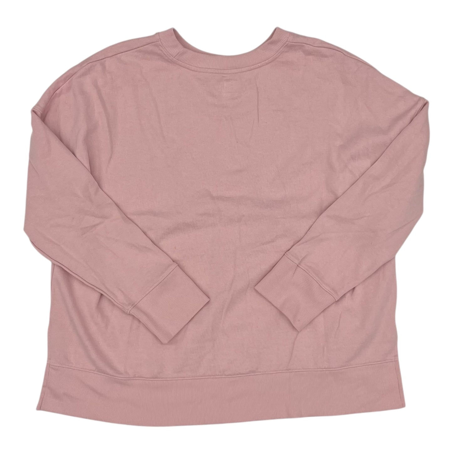 Sweatshirt Crewneck By Time And Tru In Pink, Size:Xxl