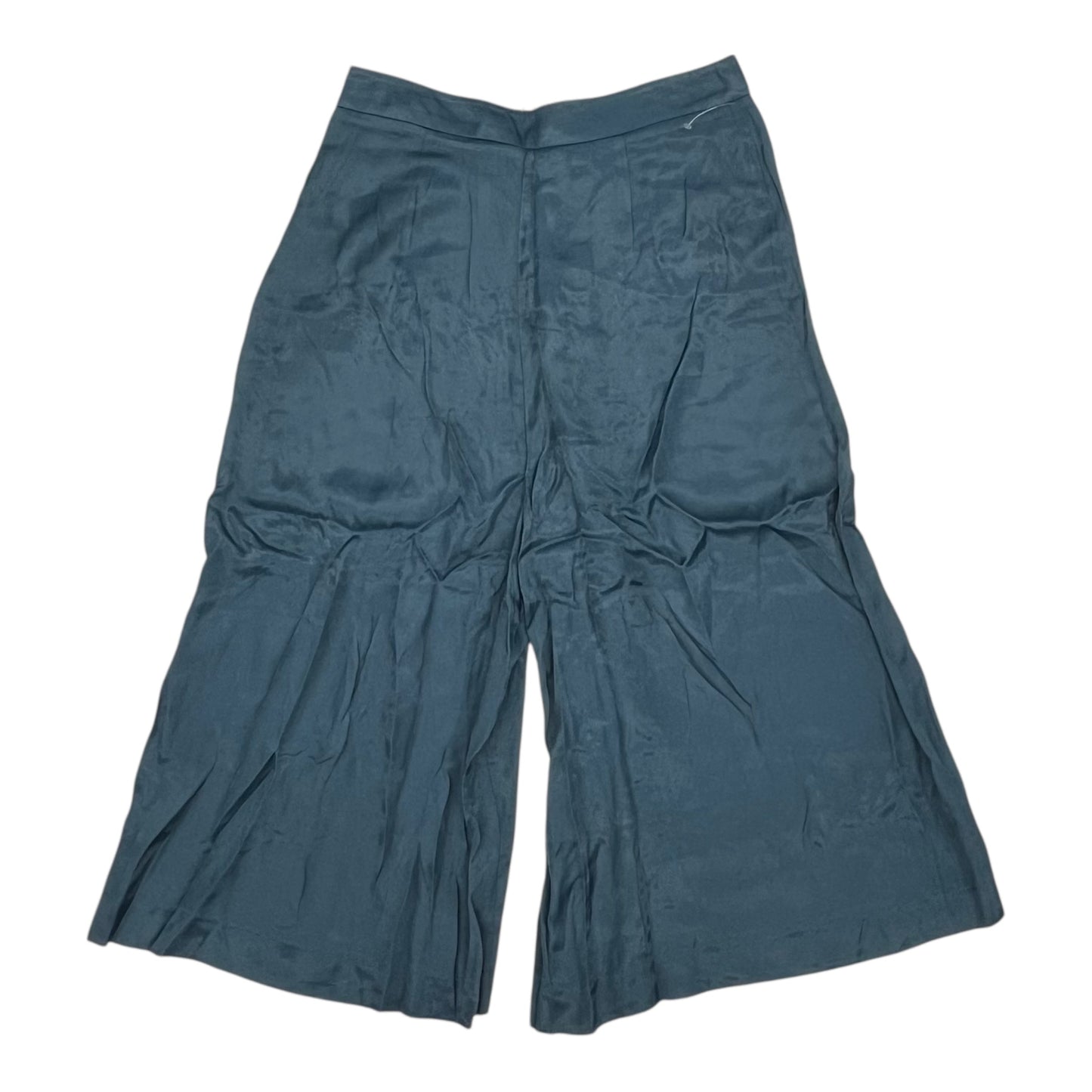 Pants Cropped By Zara In Blue, Size:L