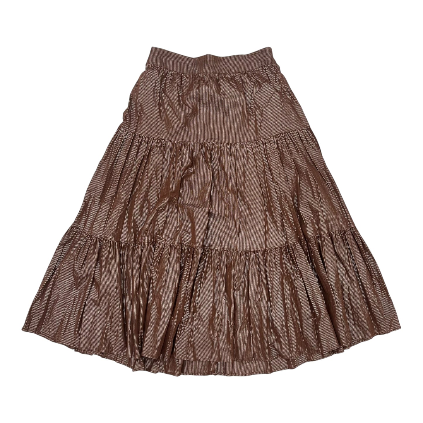 Skirt Midi By Lc Lauren Conrad In Brown, Size:M