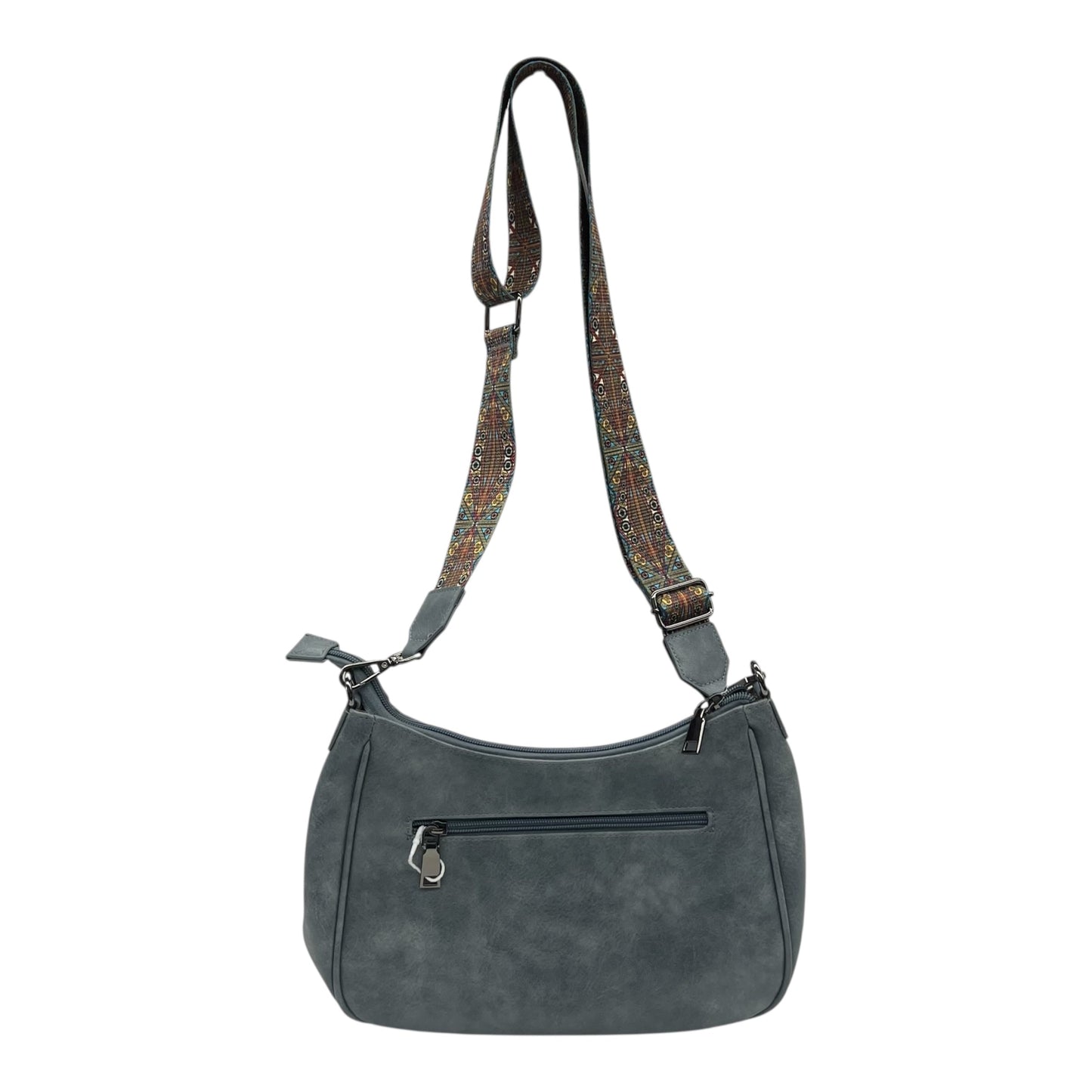 Crossbody By Clothes Mentor In Blue, Size:Medium