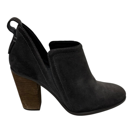 Boots Ankle Heels By Vince Camuto In Grey, Size:7