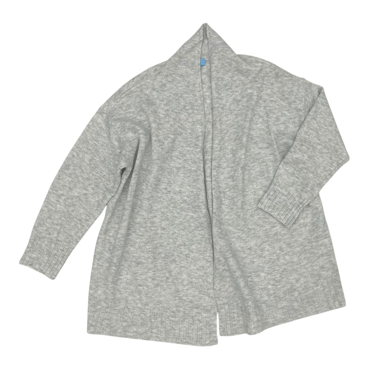 Sweater Cardigan By Cece In Grey, Size:L