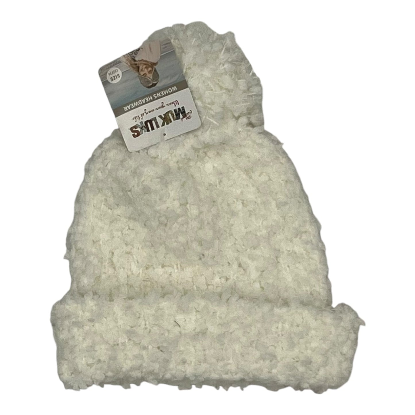 Hat Beanie By Muk Luks In Cream