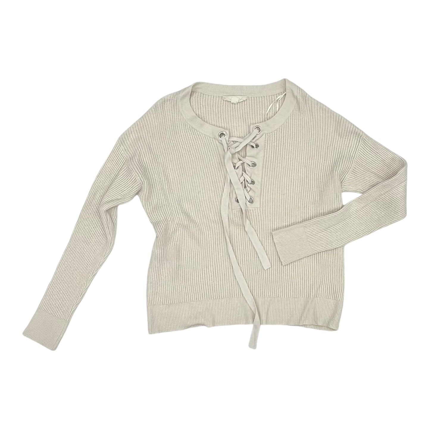 Sweater By Lovestitch In Cream, Size:L