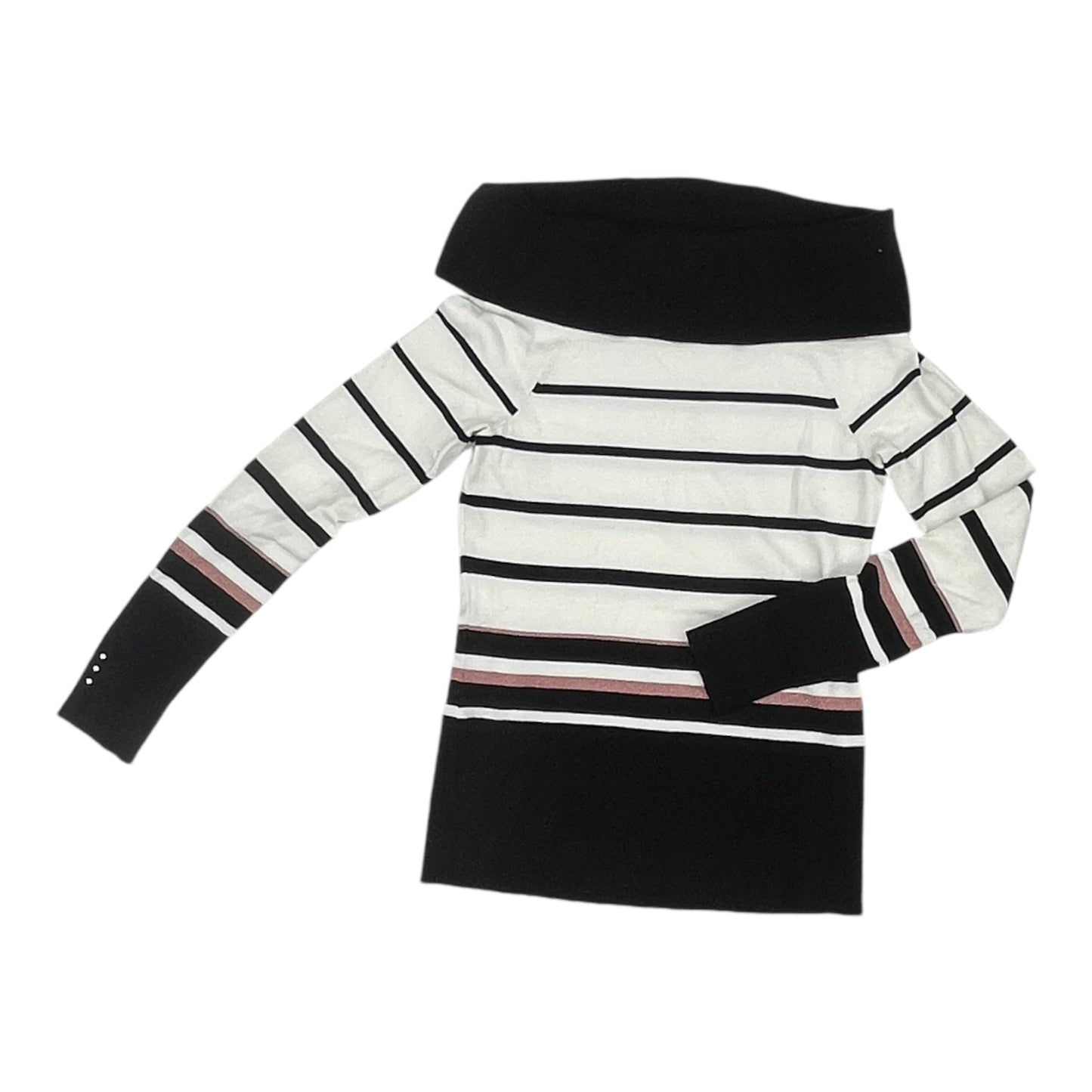 Sweater By White House Black Market In Black & White, Size:Xs