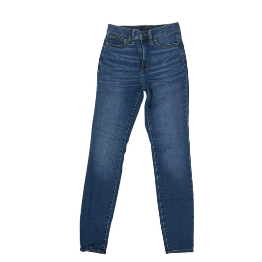 Jeans Skinny By J. Crew In Blue Denim, Size:2