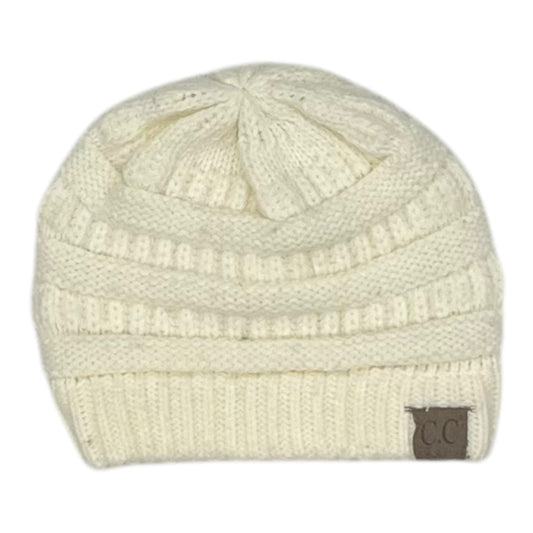 Hat Beanie By Cece In Cream