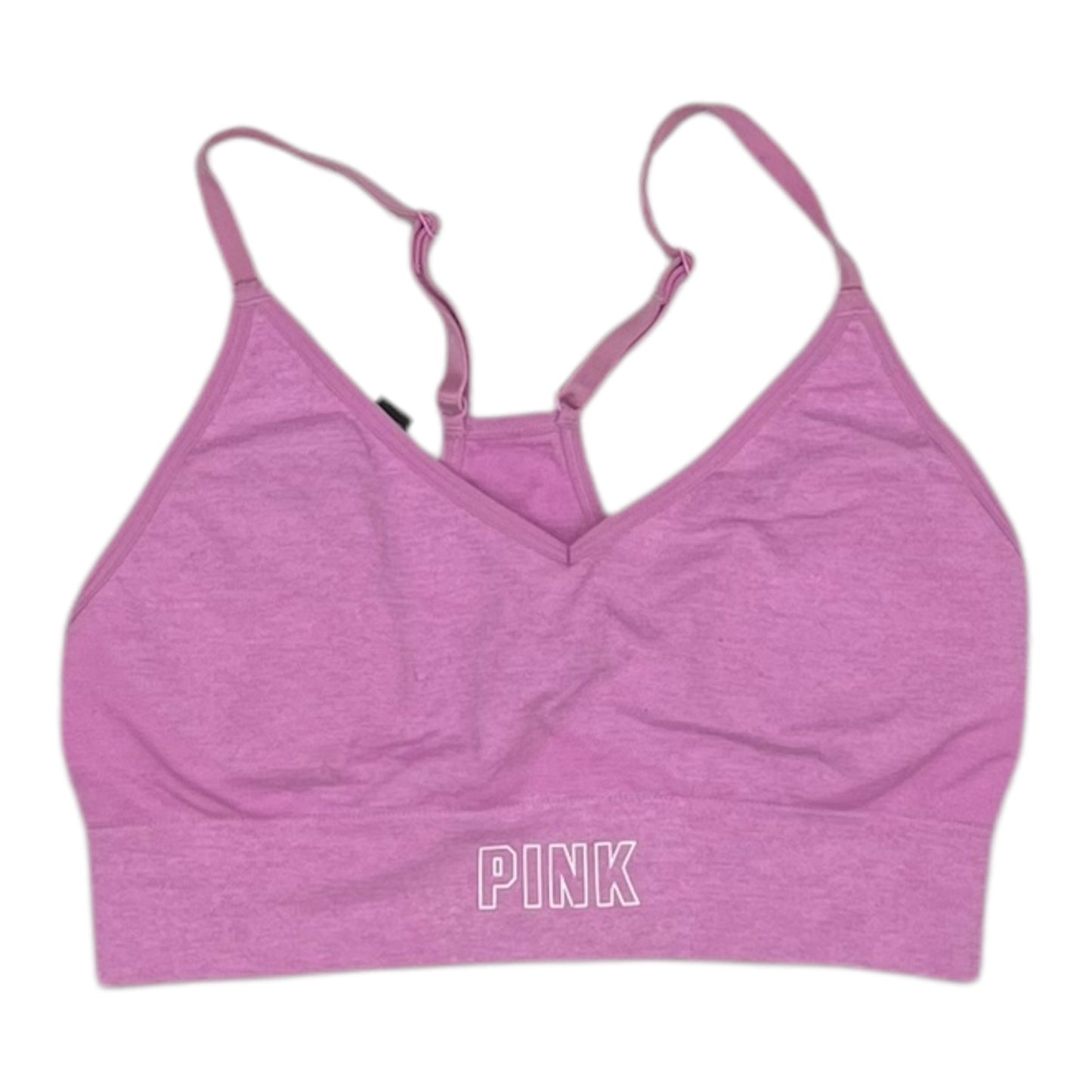 Athletic Bra By Pink In Pink, Size:S