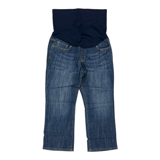 Mat Pant By Liz Lange In Blue Denim, Size:10
