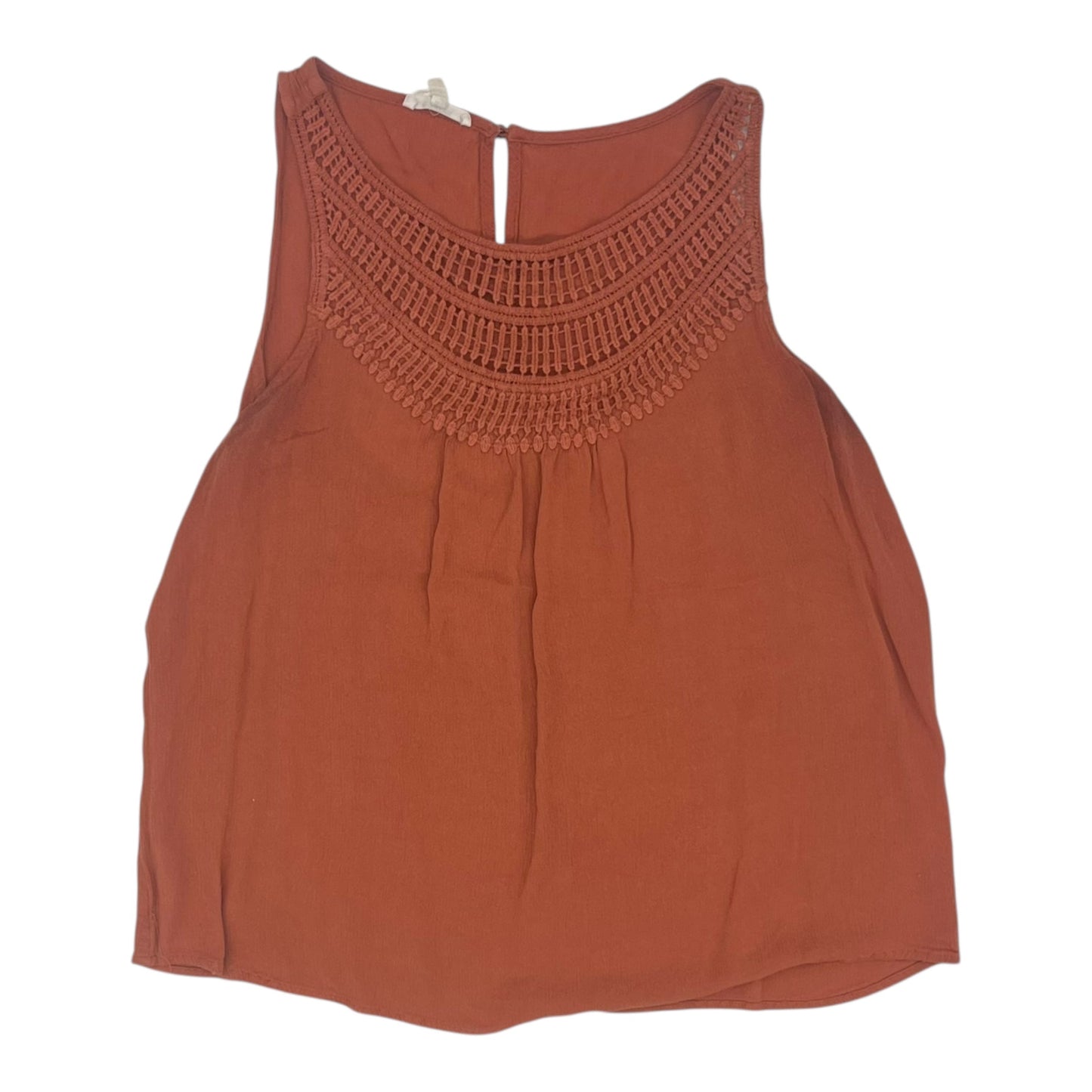 Top Sleeveless By Maurices In Tan, Size:M