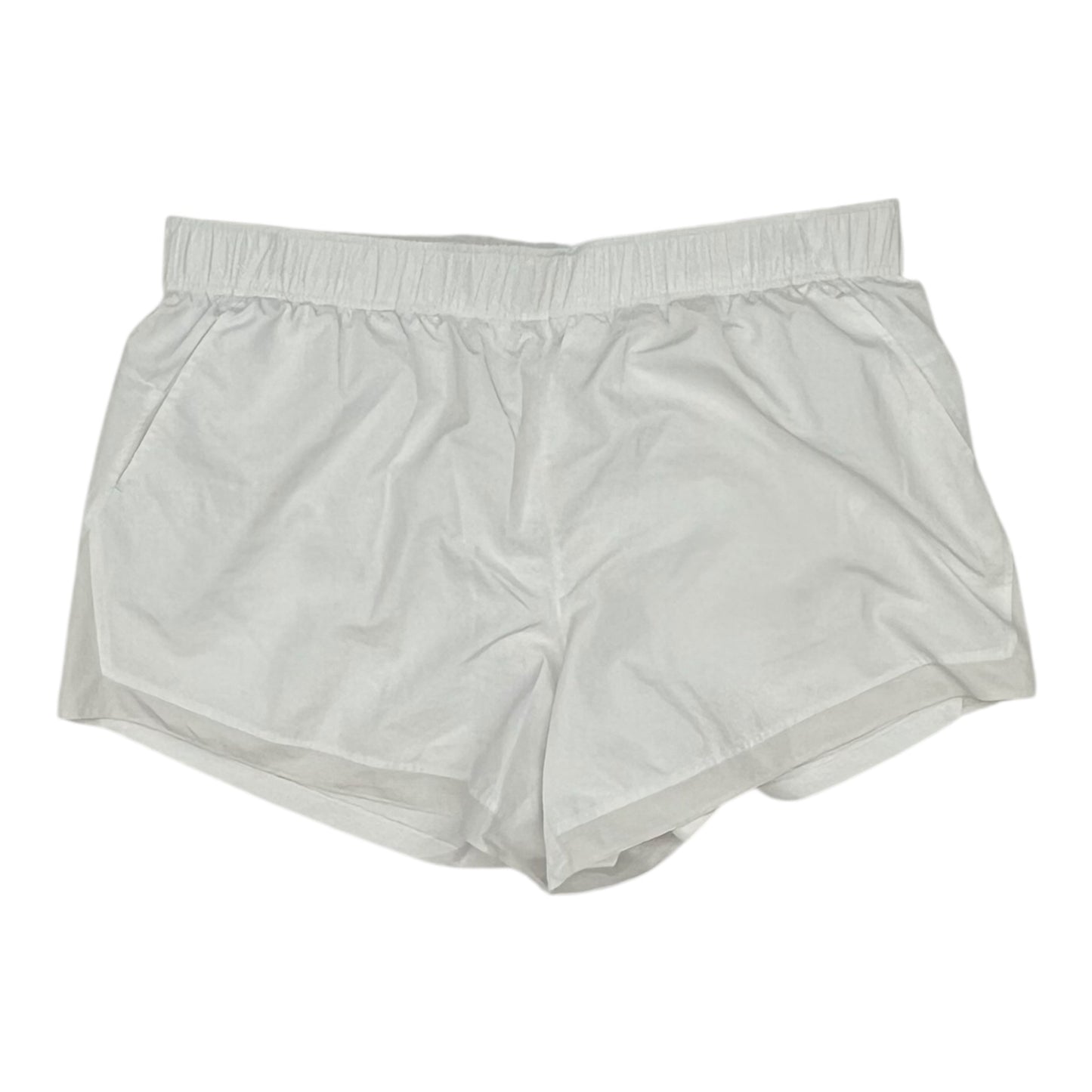 Athletic Shorts By Athletic Works In White, Size:2X