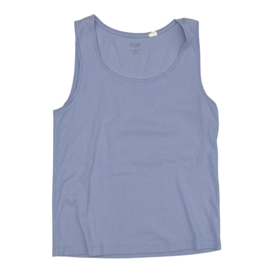 Tank Top By Chicos In Blue, Size:Xl