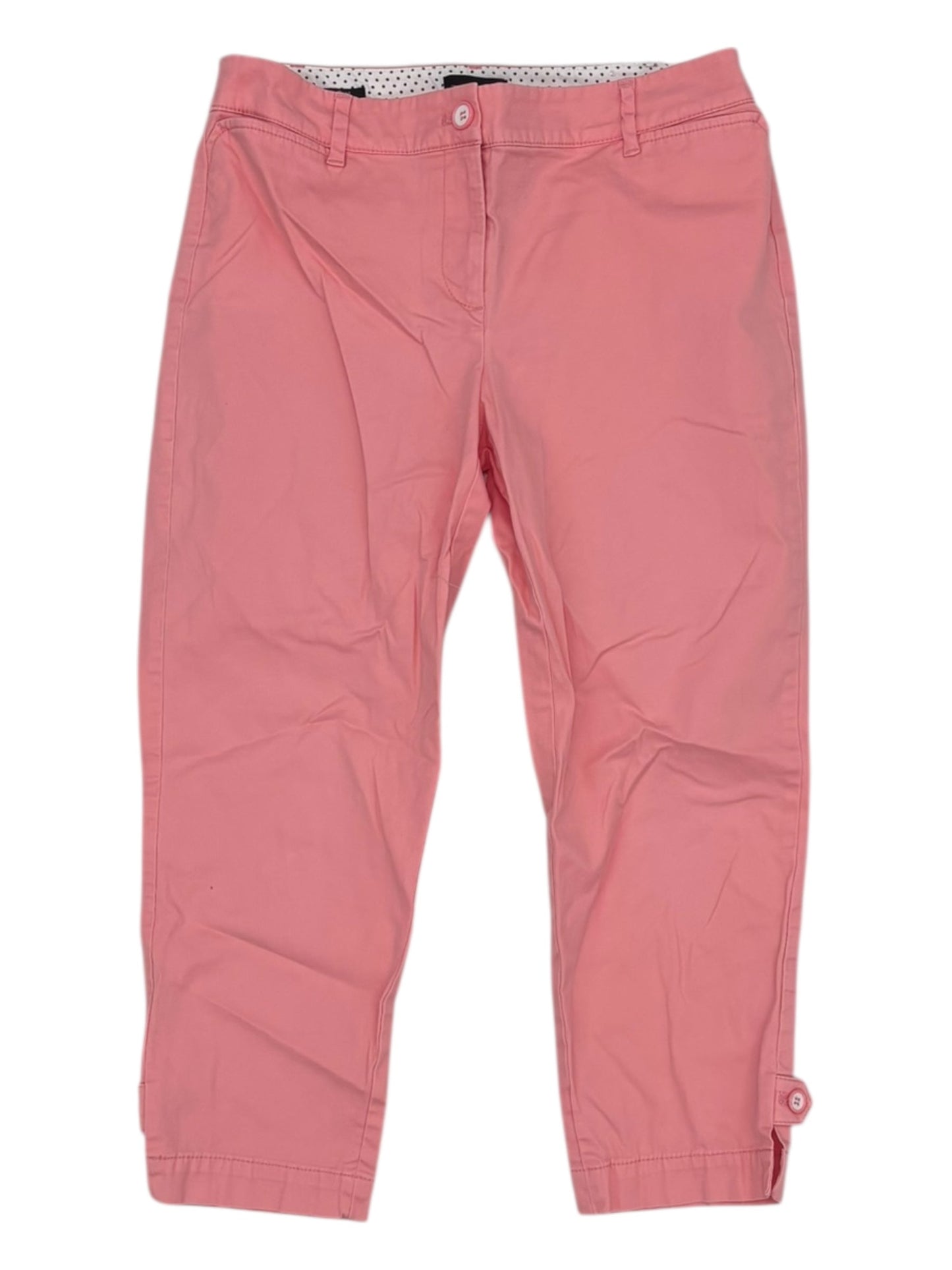 Pants Cropped By Talbots In Pink, Size:4P