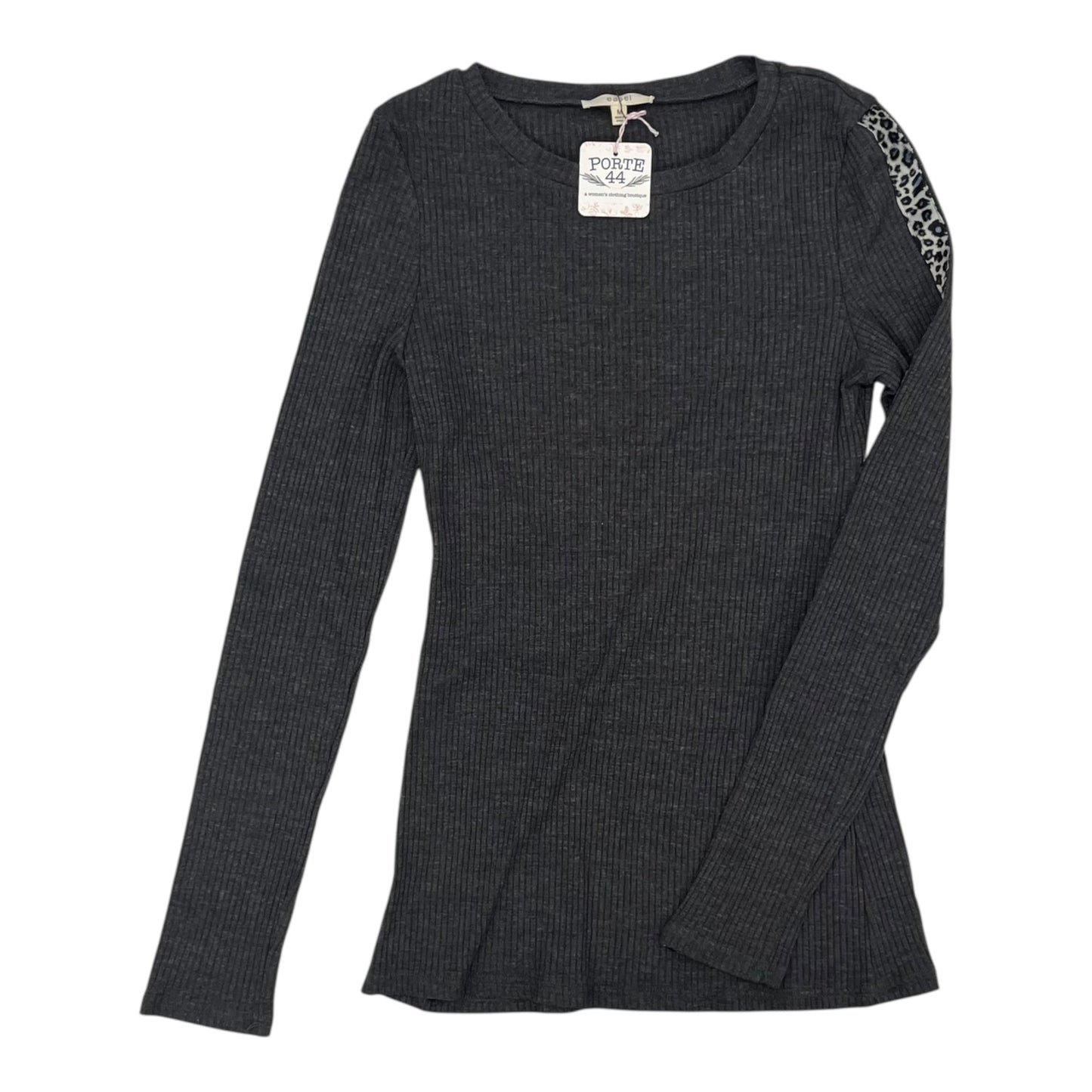 Top Ls By Easel In Grey, Size:M