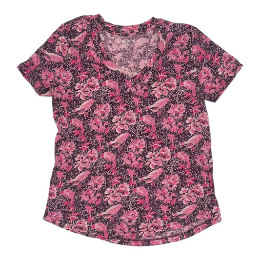 Top Ss By Loft In Pink, Size:S