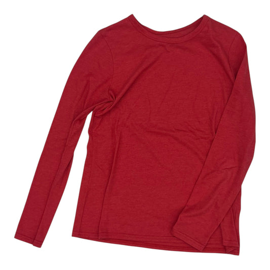 Top Ls By Time And Tru In Red, Size:M