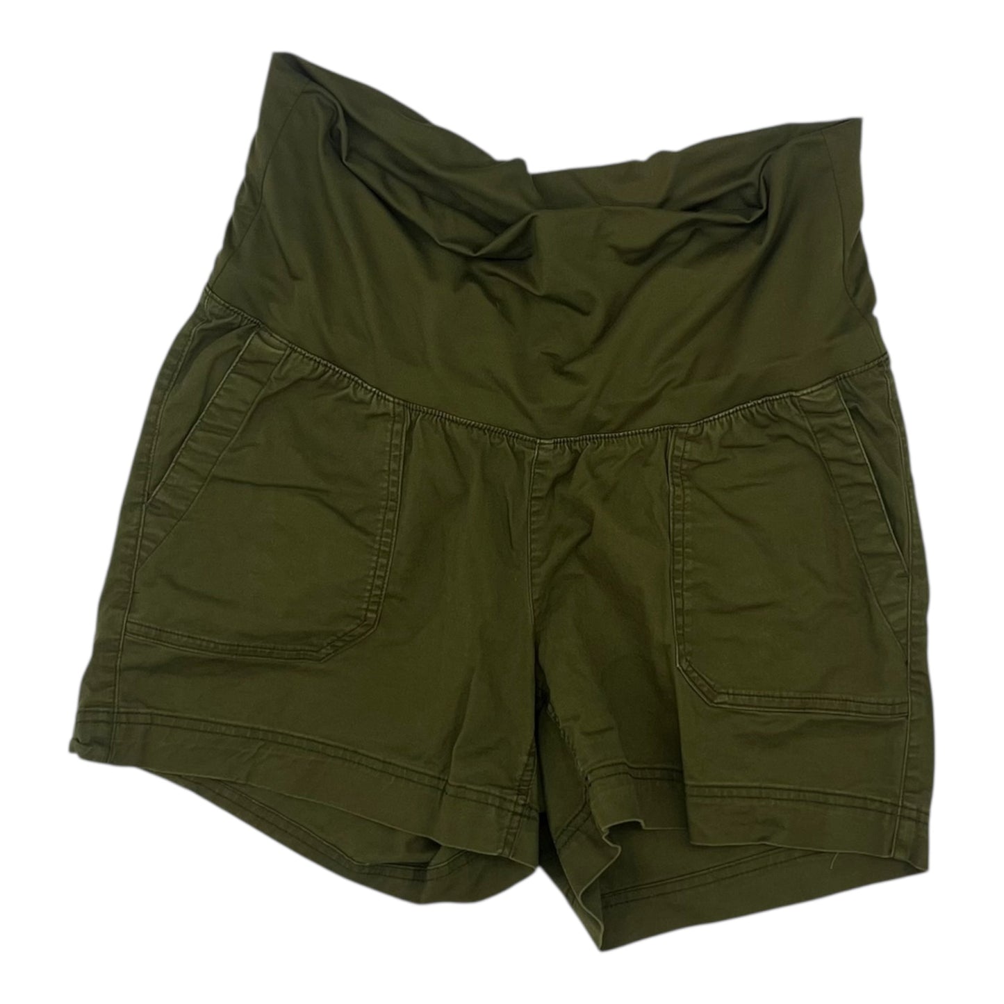 MATERNITY SHORTS by OLD NAVY in GREEN, Size:L