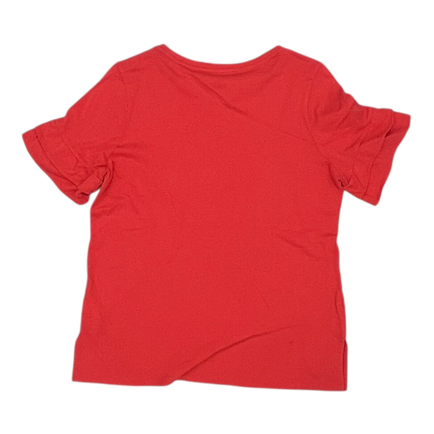 Top Ss Designer By Michael Kors In Orange, Size:M