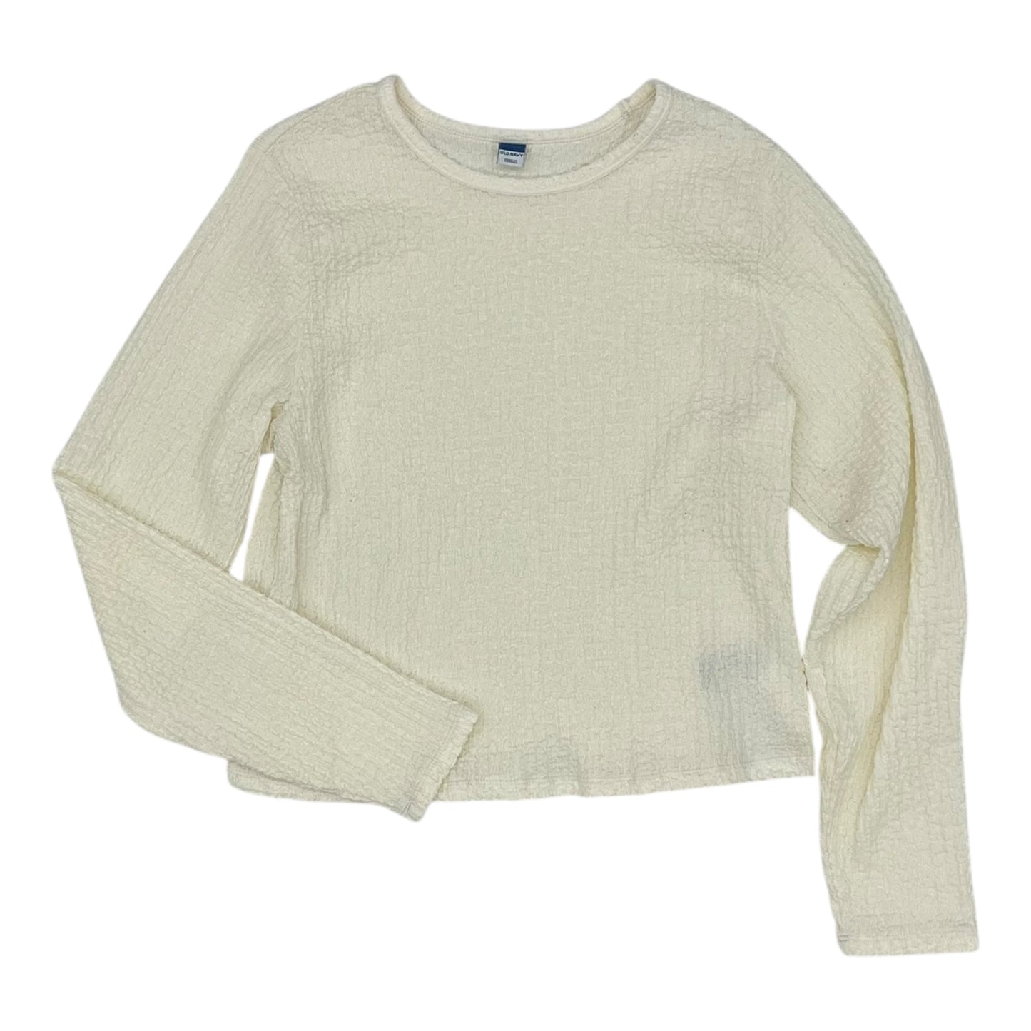 Top Ls By Old Navy In Cream, Size:Xl