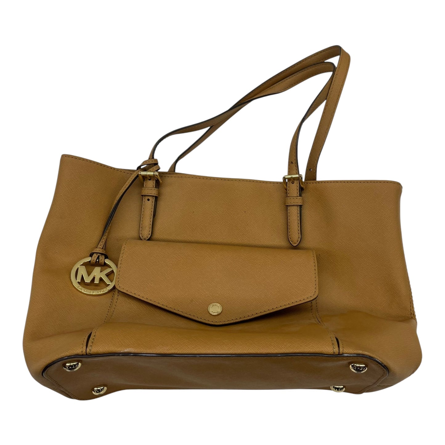 Handbag Designer By Michael Kors In Brown, Size:Medium