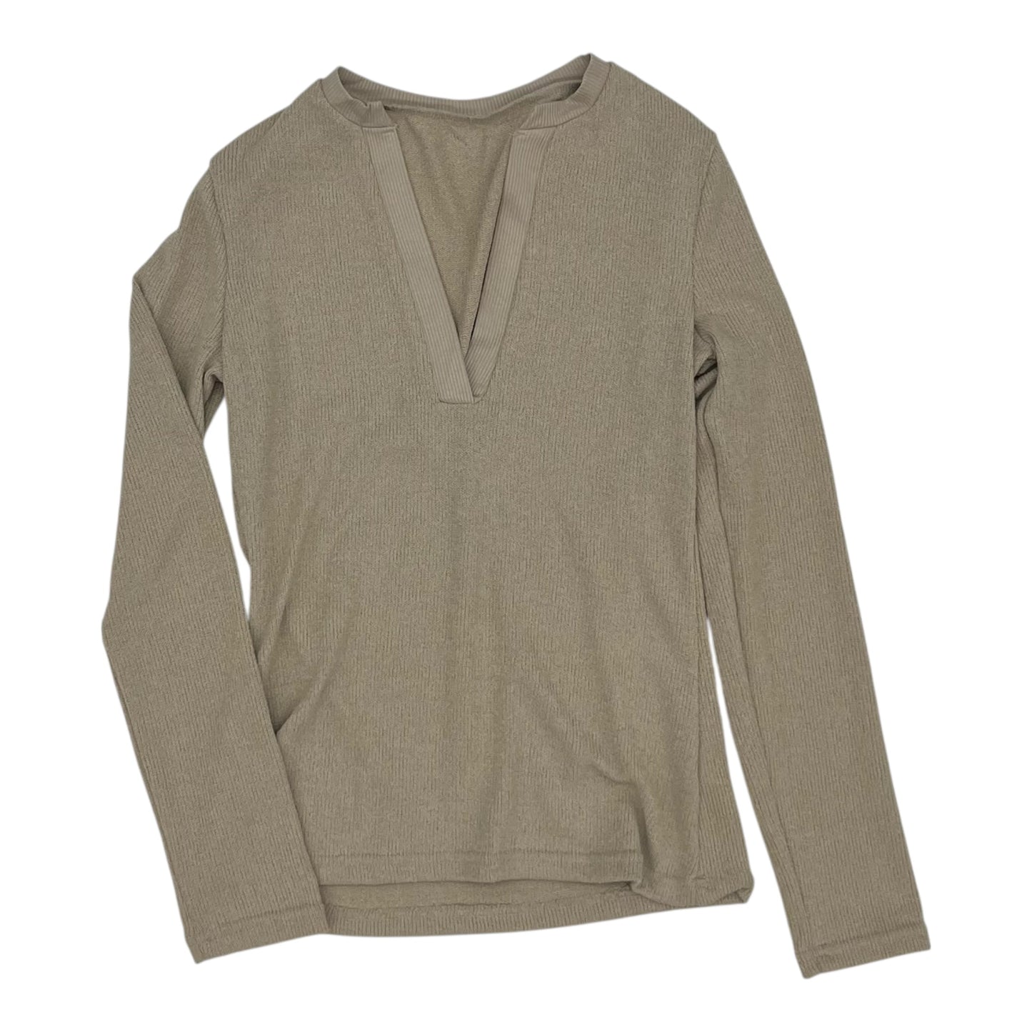 Top Ls By Clothes Mentor In Tan, Size:M