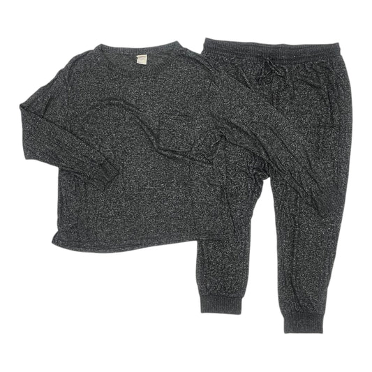 Pajamas 2Pc By Stars Above In Black, Size:Xl