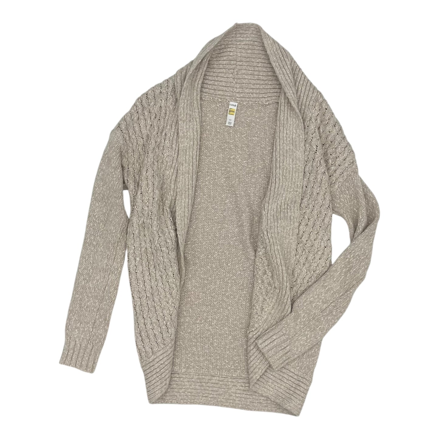 Sweater Cardigan By Lole In Tan, Size:S