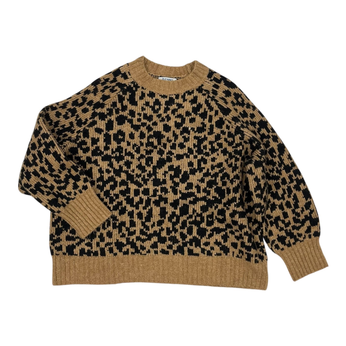 Sweater By Old Navy In Leopard Print, Size:2X