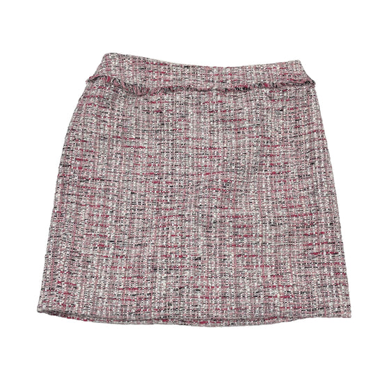 PINK & WHITE SKIRT MINI & SHORT by WHITE HOUSE BLACK MARKET Size:12PETITE