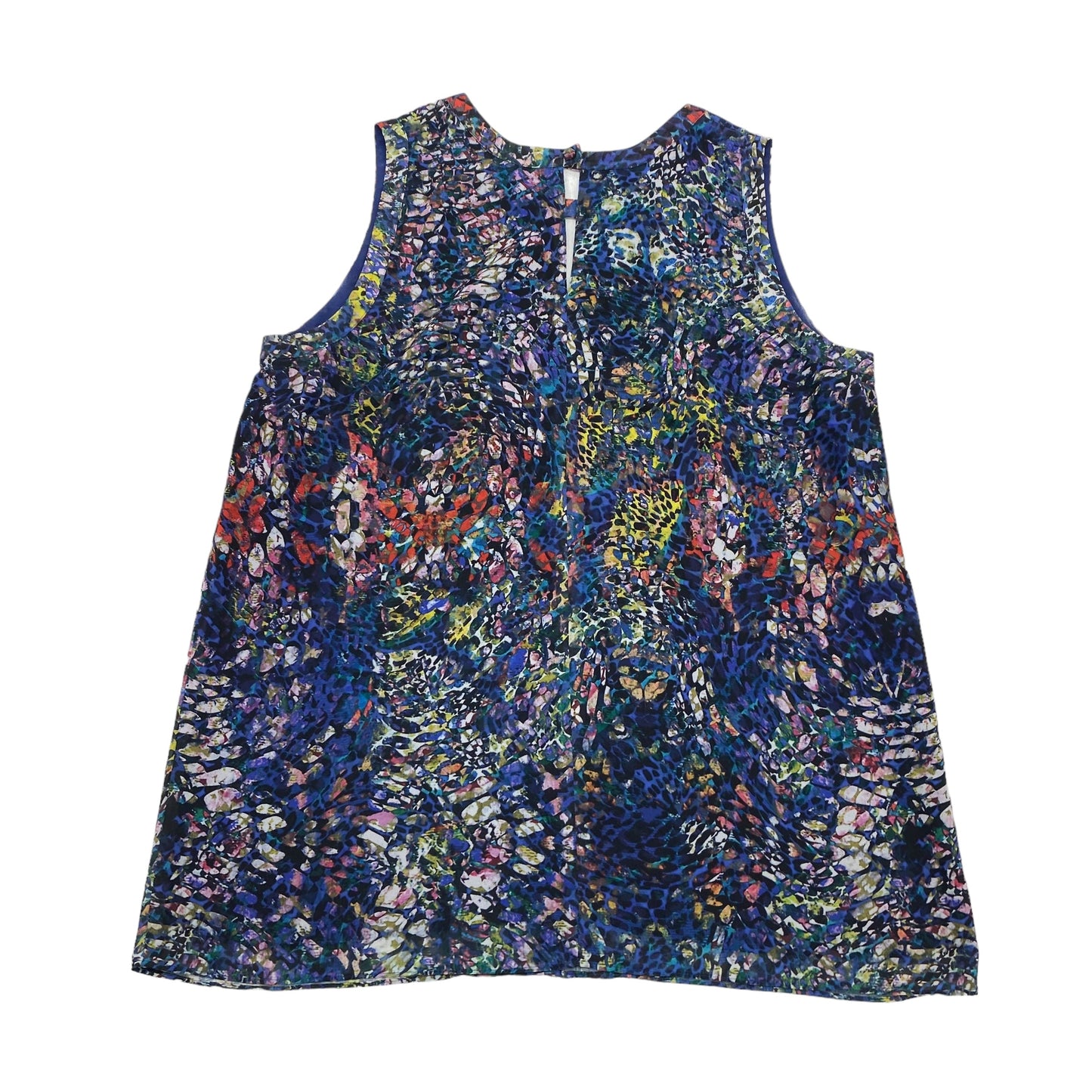 BLUE TOP SLEEVELESS by CABI Size:L