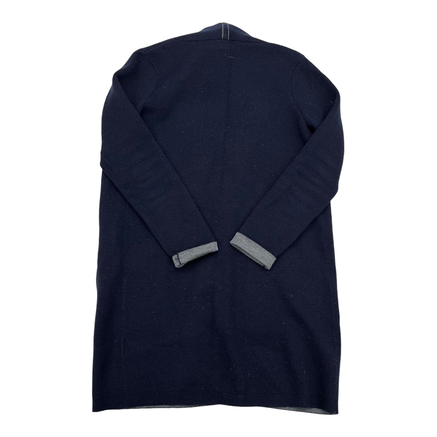 Sweater Cardigan By Kenar In Navy, Size:S