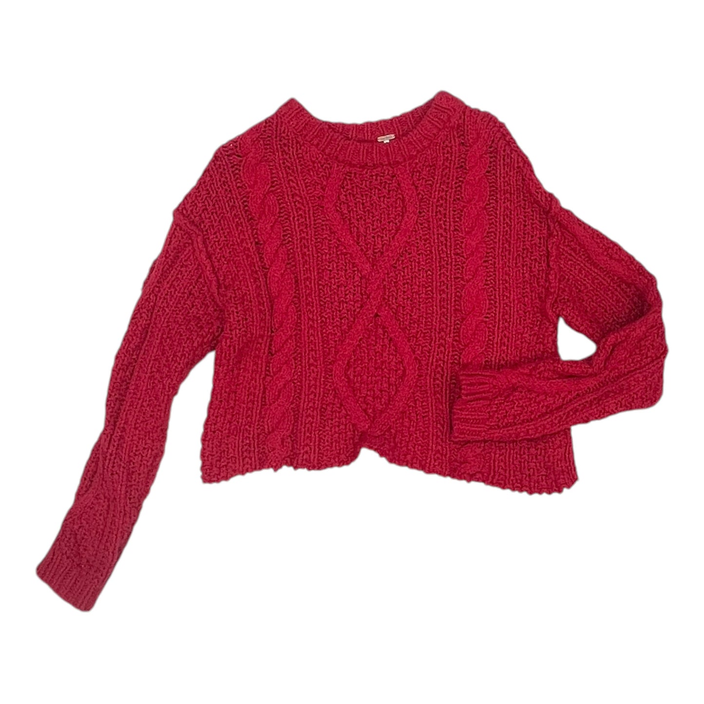 Sweater By Free People In Red, Size:M