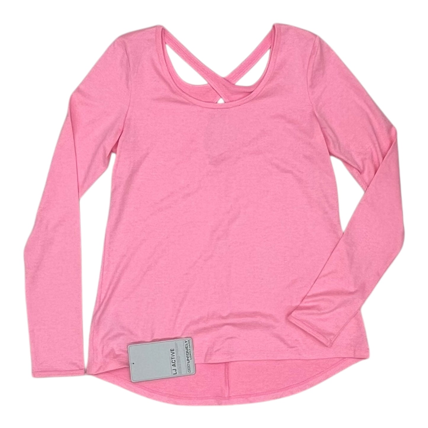 Athletic Top Ls Crewneck By Lorna Jane In Pink, Size:S