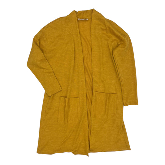 Cardigan By Clothes Mentor In Yellow, Size:Xl