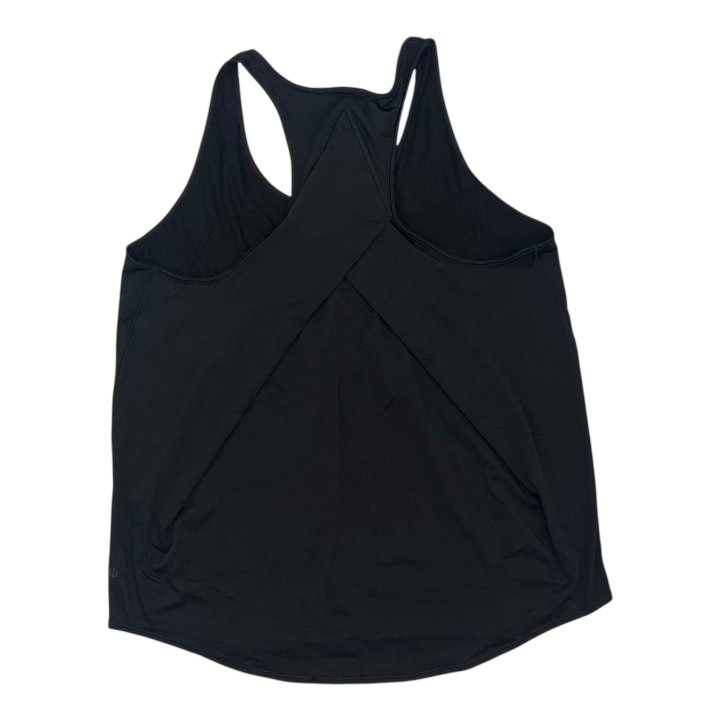 Athletic Tank Top By Lululemon In Black, Size:Xl
