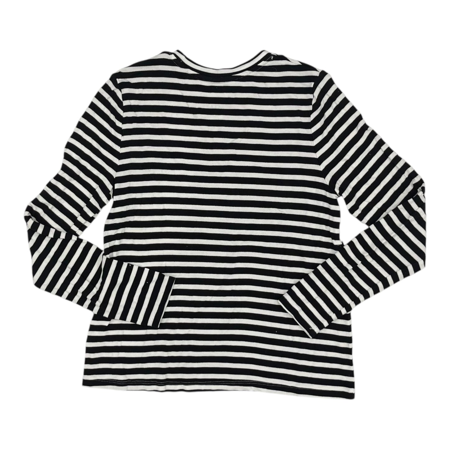 Top Ls By A New Day In Black & Cream, Size:S