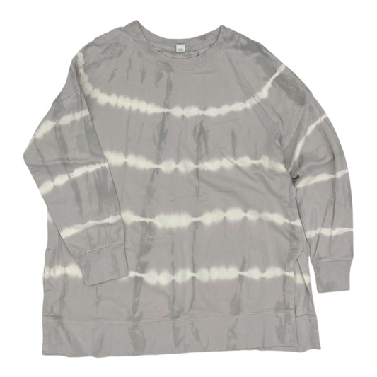 Sweatshirt Crewneck By Old Navy In Grey, Size:L