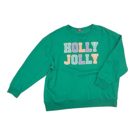 Sweatshirt Crewneck By Cme In Green, Size:Xxl