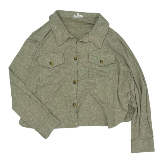 Top Ls By Clothes Mentor In Green, Size:L