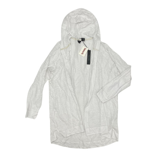 Cardigan By Tahari In White, Size:1X