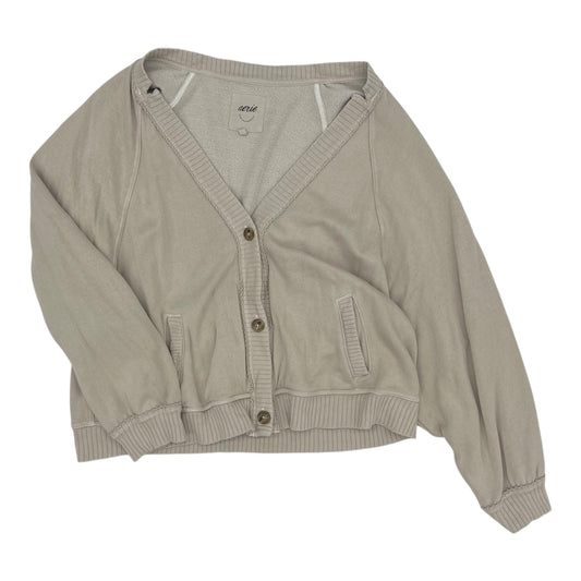 Cardigan By Aerie In Tan, Size:Xxl