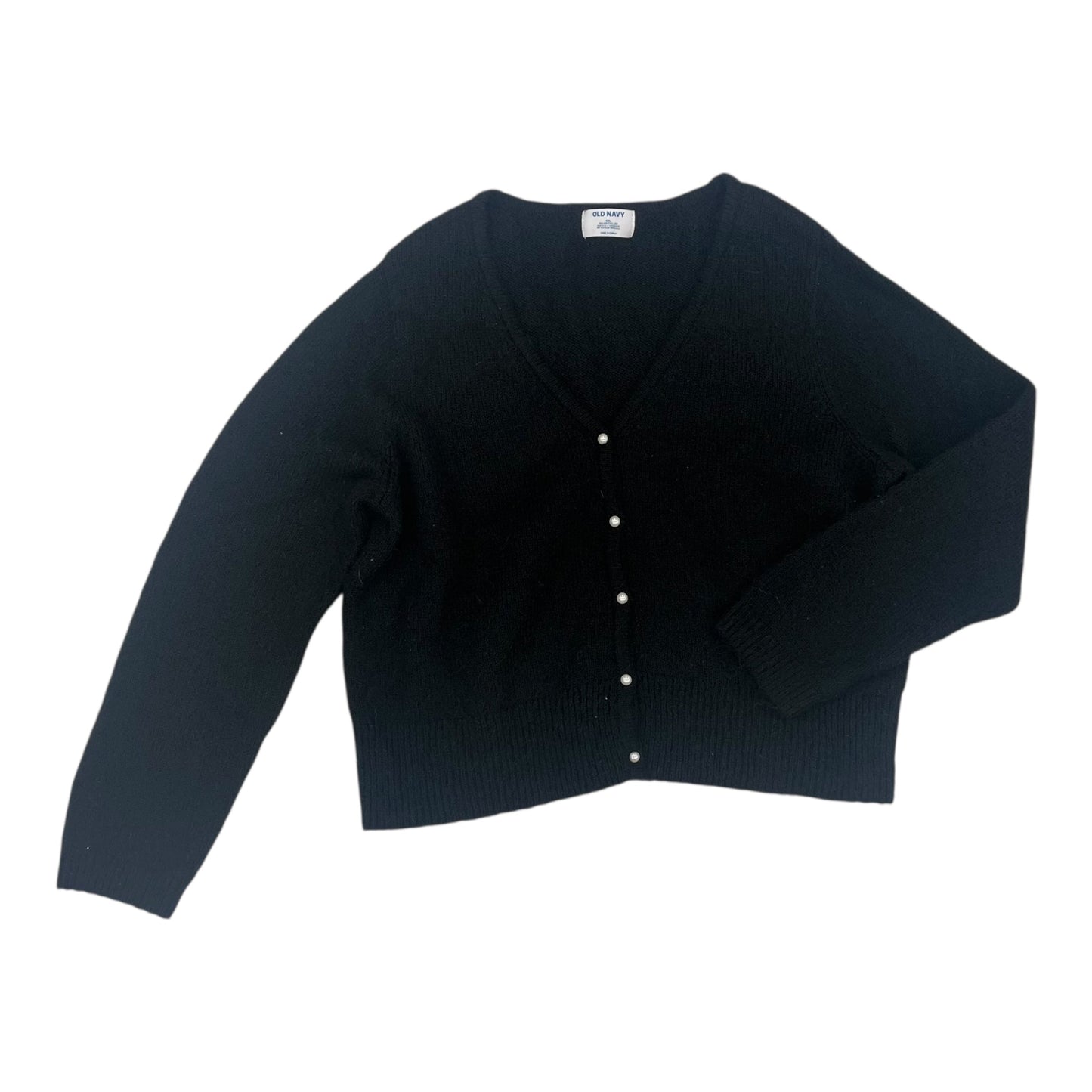 Sweater Cardigan By Old Navy In Black, Size:Xxl