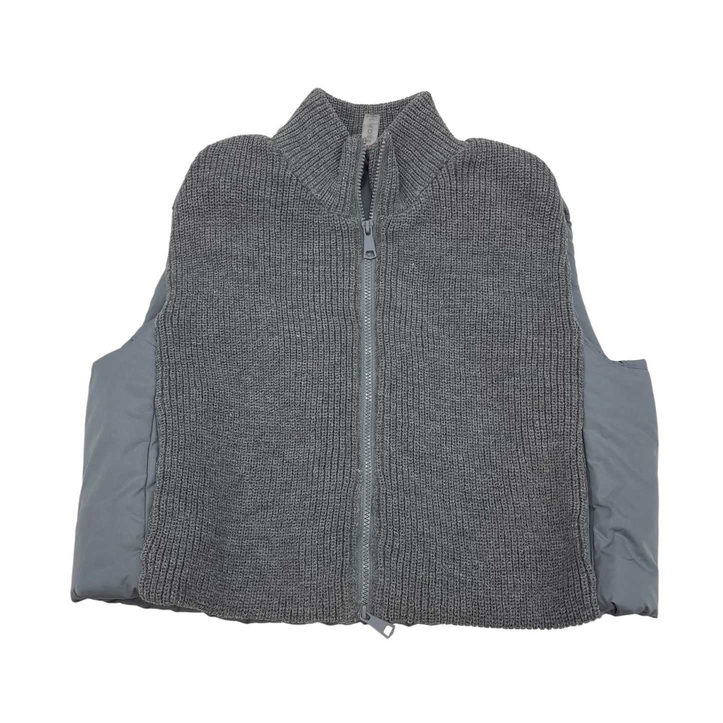 GREY MONO B VEST PUFFER & QUILTED, Size L