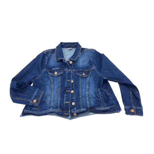 BLUE DENIM JACKET DENIM by CABI Size:XL